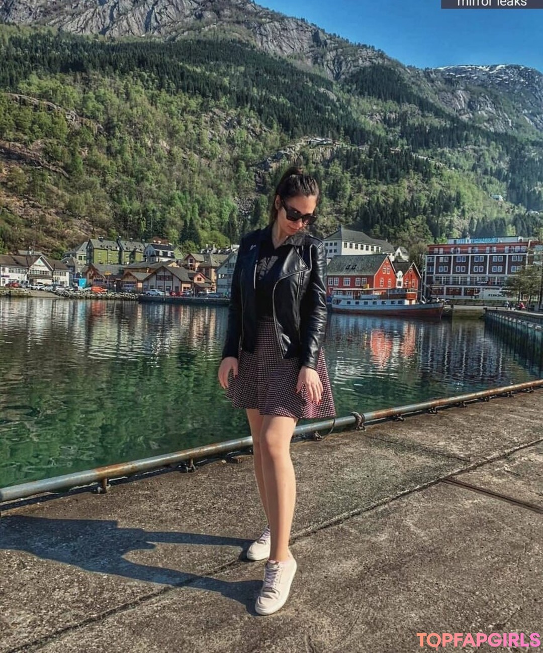 Naken lekkede OnlyFans-bilde av Giulia Daqna #245