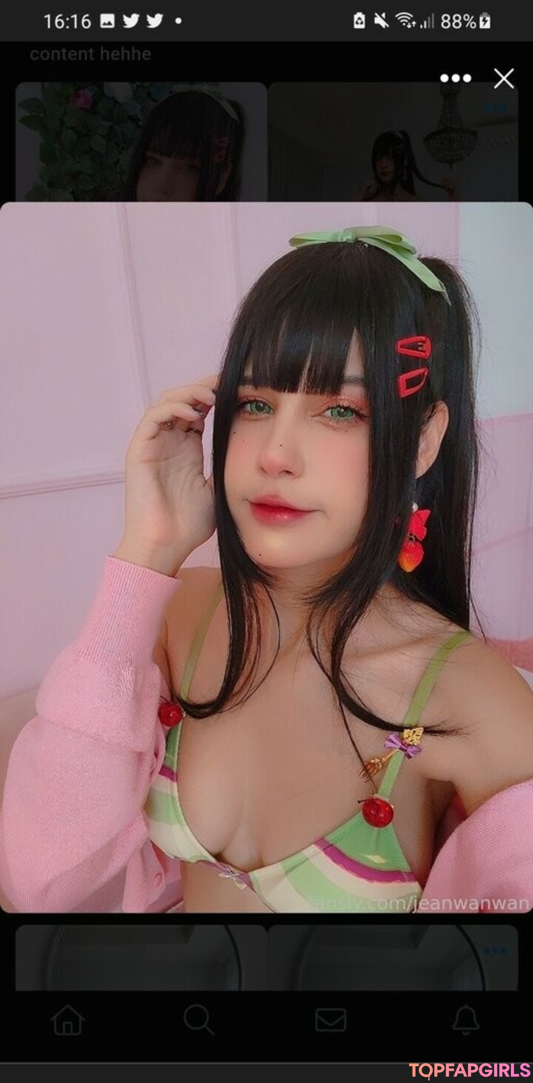 Foto nua vazada do OnlyFans de Jeanwanwan #2749