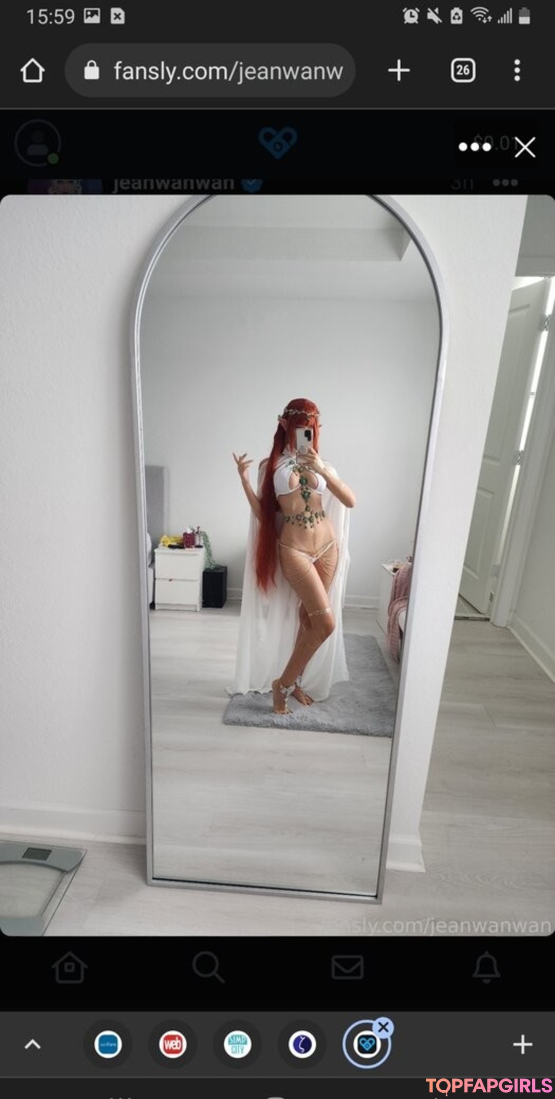 Nahá fotka uniklých OnlyFans od Jeanwanwan #3172