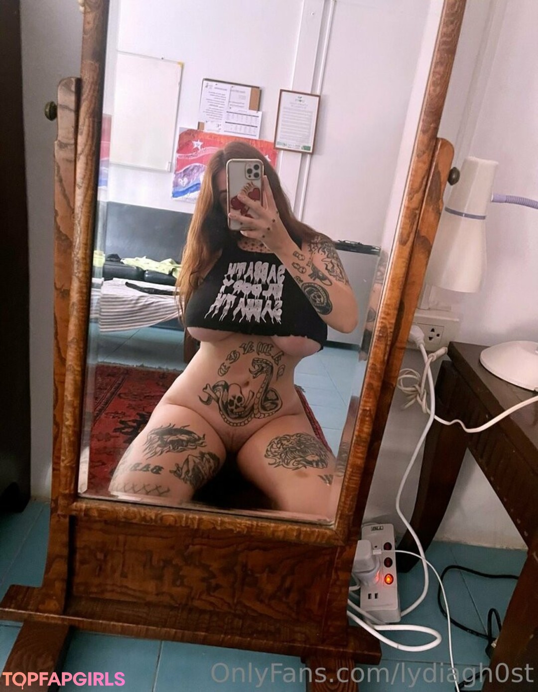 Naken lekkede OnlyFans-bilde av Lydiagh0st #808