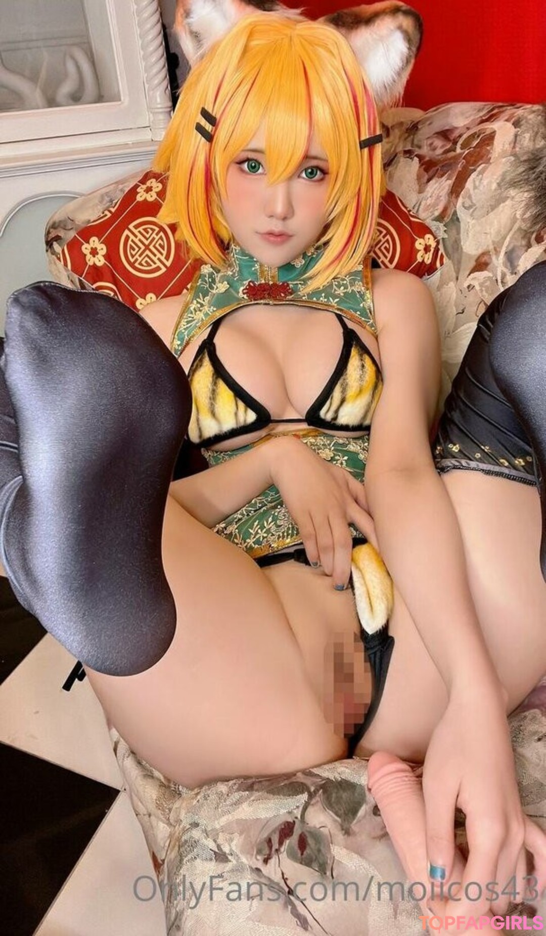 Naken lekkede OnlyFans-bilde av Moiicos #572