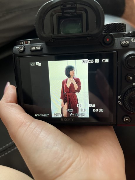 Womanwearingred