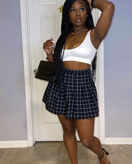 Naakte gelekte OnlyFans-foto van Thick Trixxx