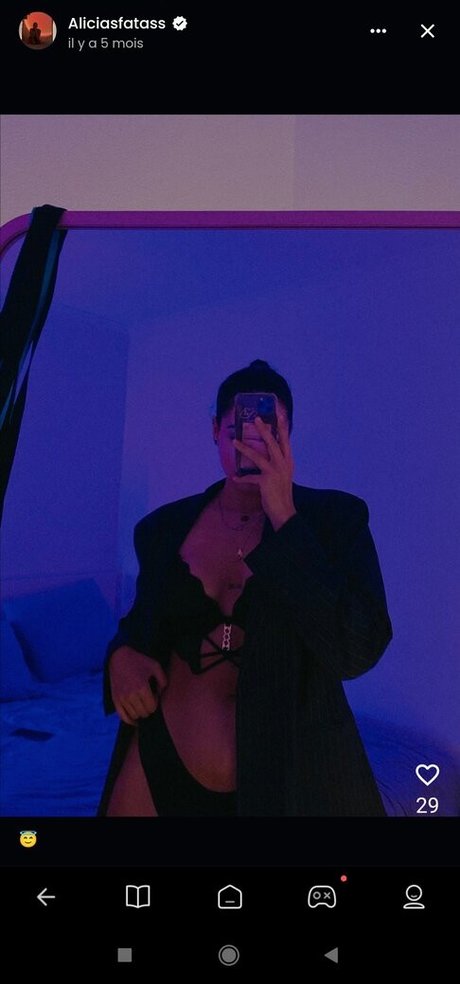 Обнаженная фотография утечки OnlyFans от Aliciasfatass