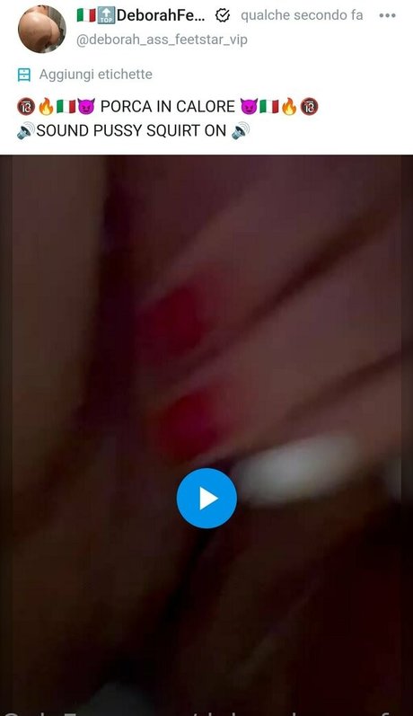 Deborahassfeetstar