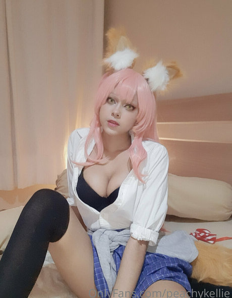 Nahá fotka uniklých OnlyFans od Peachykellie