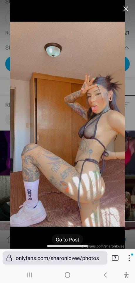 Naken läckt OnlyFans-bild av Sharonlovee