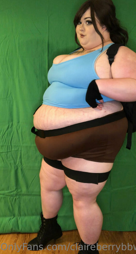 Naken läckt OnlyFans-bild av Claireberrybbw