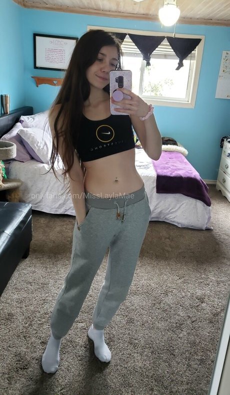 Naken lekkede OnlyFans-bilde av Misslaylamae