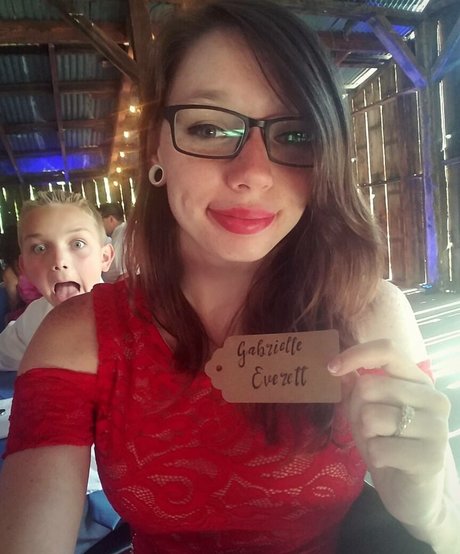 Nahá fotka uniklých OnlyFans od Gabby Swears