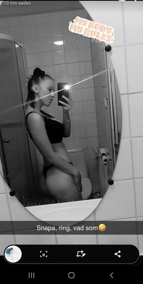 Nøgent lækket OnlyFans-billede af Patricia Larsson
