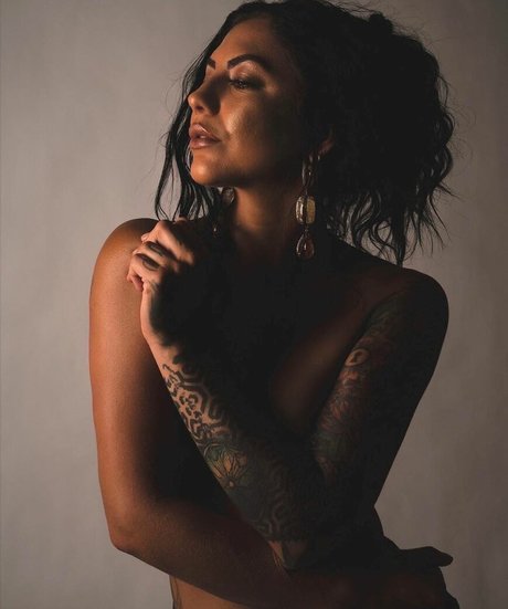 Photo nue de fuite OnlyFans de Justine Jorelle