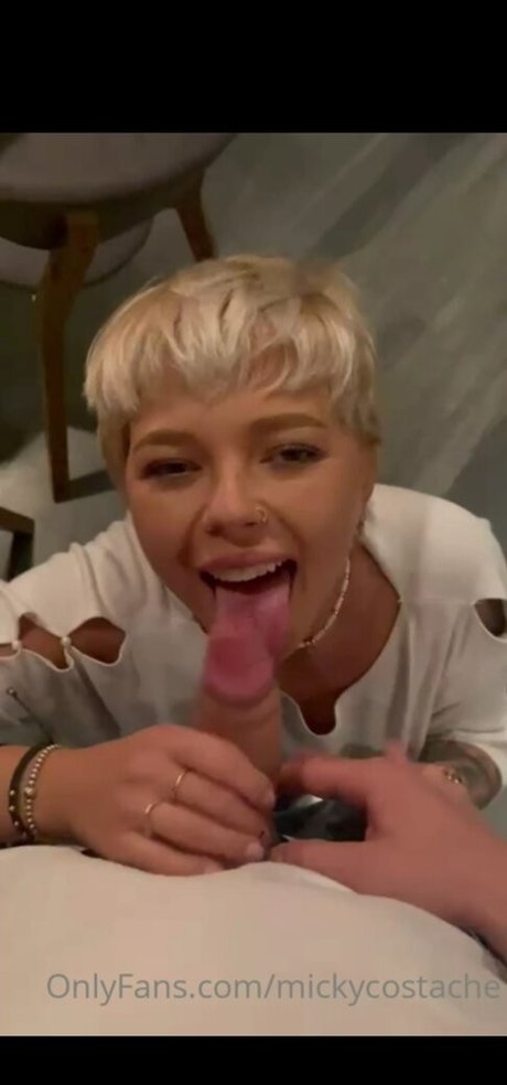Photo nue de fuite OnlyFans de Micky Costache