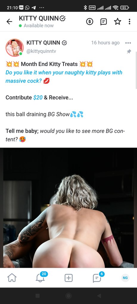 Kitty Quinn OnlyFans泄露裸照
