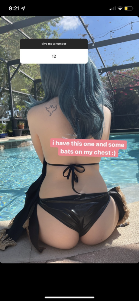 Nahá fotka uniklých OnlyFans od Maddie Reznor