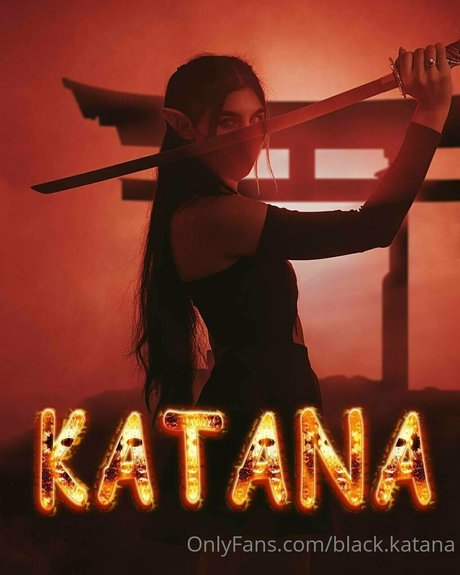 Foto nua vazada do OnlyFans de Black Katana