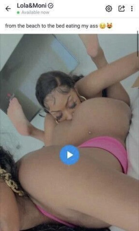 Nahá fotka uniklých OnlyFans od Lola And Moni