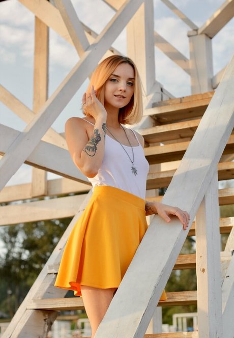 Naken lekkede OnlyFans-bilde av Luventa