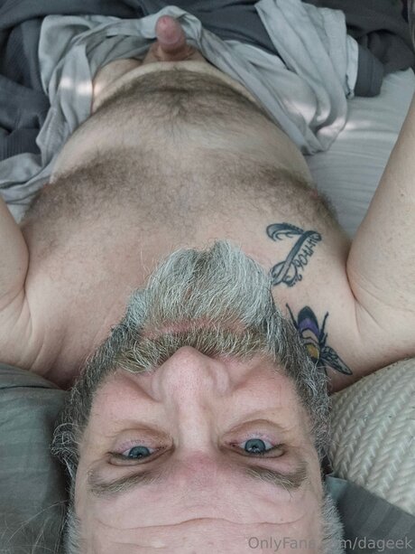Foto nua vazada do OnlyFans de Dageek