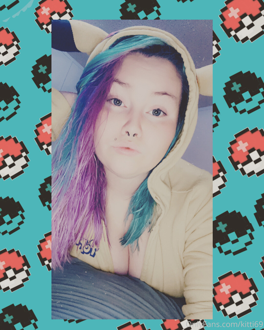 Naakte gelekte OnlyFans-foto van Kitti69 #15