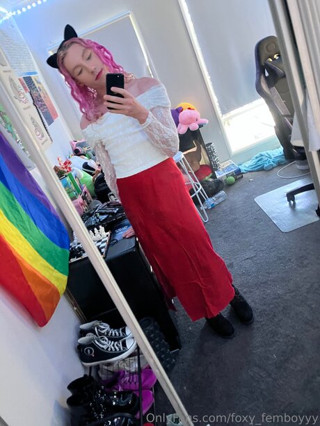 Naken läckt OnlyFans-bild av Foxy Femboyyy