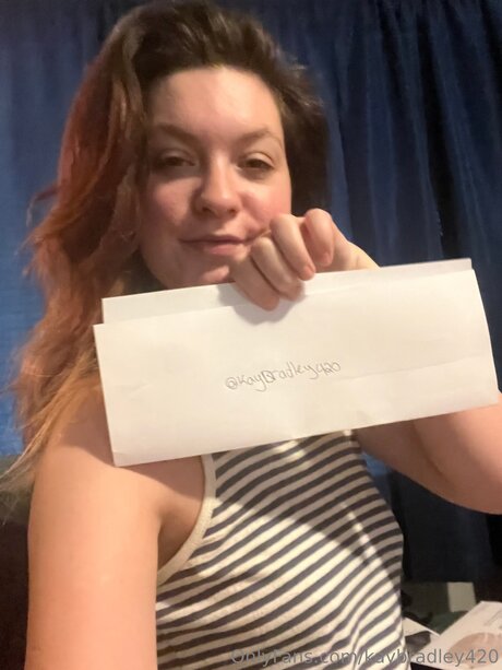 Nøgent lækket OnlyFans-billede af Kaybradley420