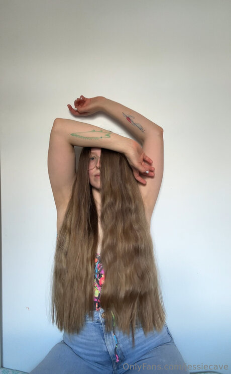Naken läckt OnlyFans-bild av Jessiecave