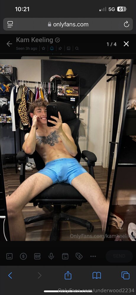 Alaston vuotanut OnlyFans-kuva Underwood2234