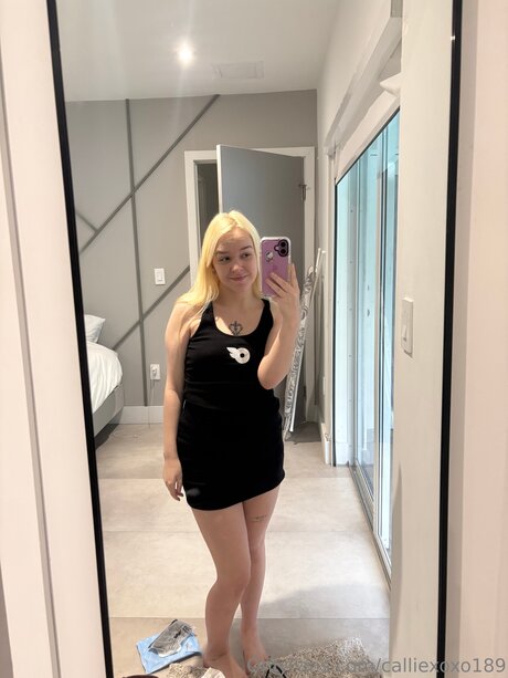 Nøgent lækket OnlyFans-billede af Calliexoxo189