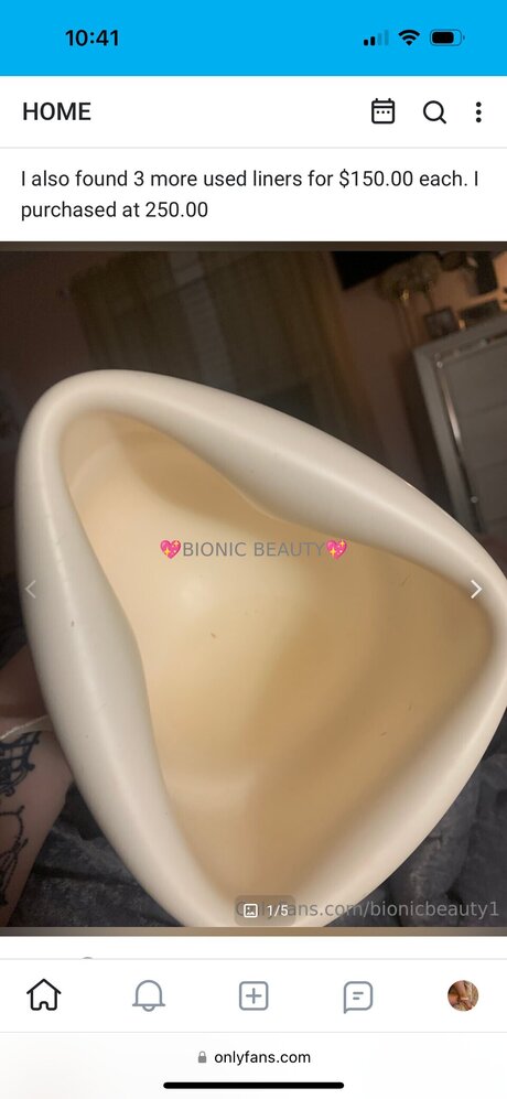 Photo nue de fuite OnlyFans de Bionicbeauty1