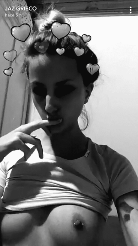 Nahá fotka uniklých OnlyFans od Jaz Grieco