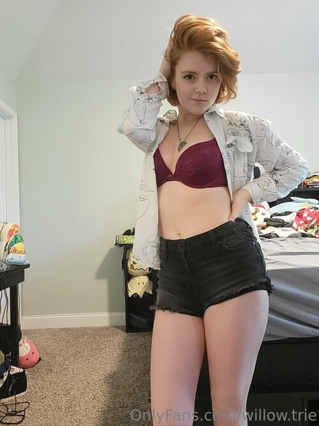 Nahá fotka uniklých OnlyFans od Willow Trie