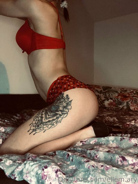 Naken lekkede OnlyFans-bilde av Ellem Ary
