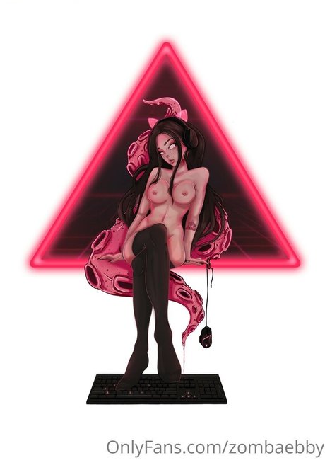 Naken läckt OnlyFans-bild av Zombaebby
