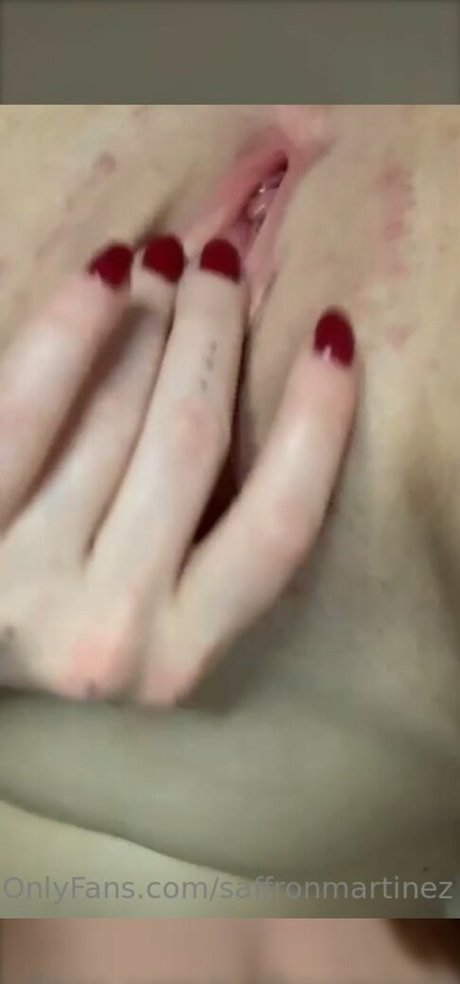 Foto nua vazada do OnlyFans de Saffron Martinez