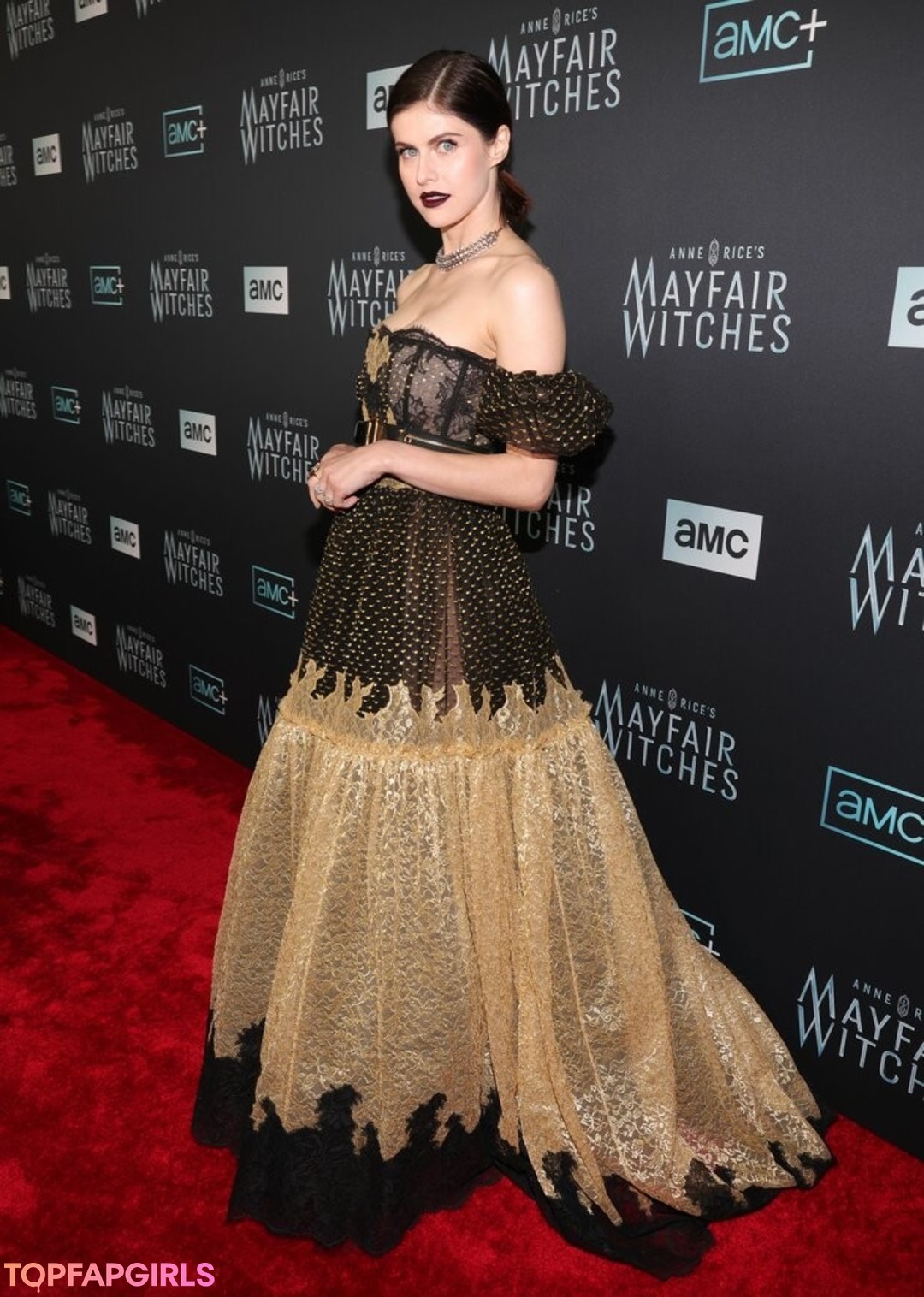 Naken lekkede OnlyFans-bilde av Alexandra Daddario #1236