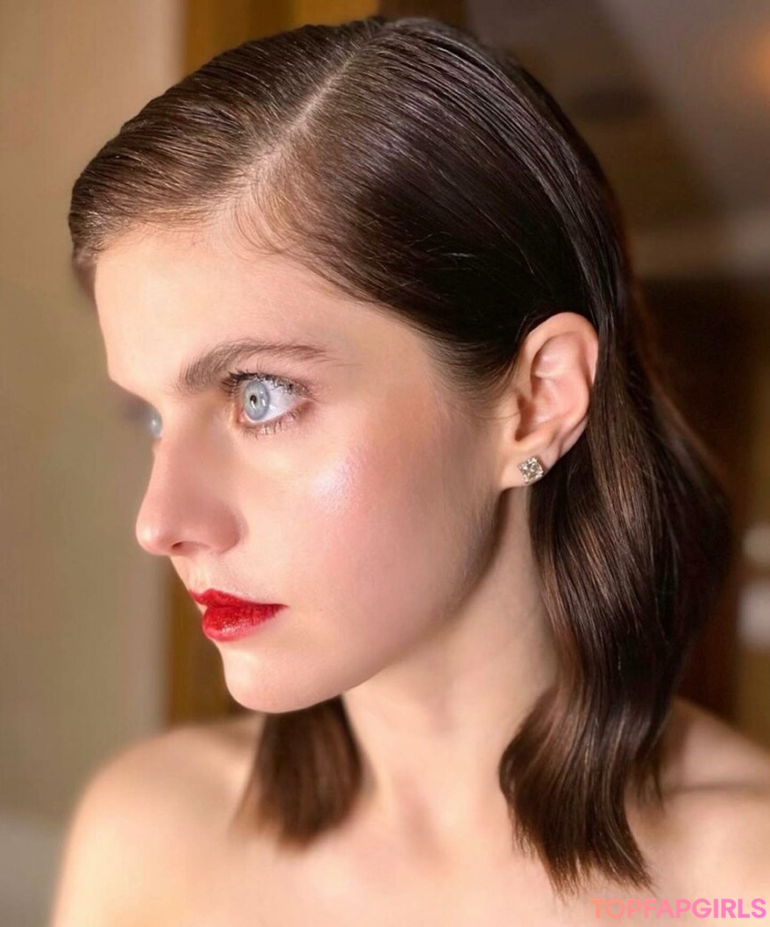 Naken lekkede OnlyFans-bilde av Alexandra Daddario #1360
