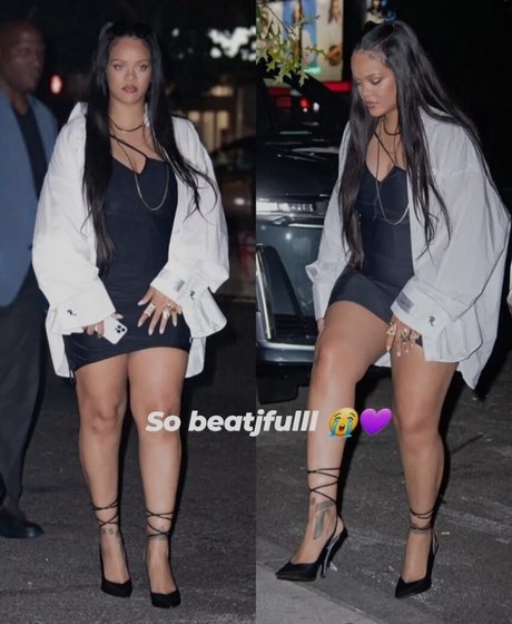 Rihanna OnlyFans泄露裸照