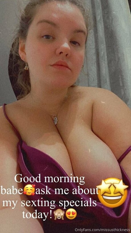 Nahá fotka uniklých OnlyFans od Missusthickness