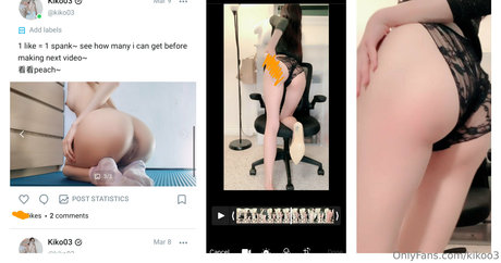 Kikoo3 OnlyFans 유출 누드 사진
