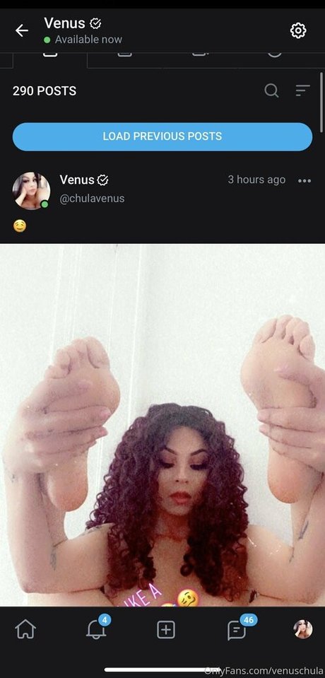 Nahá fotka uniklých OnlyFans od Venuschula