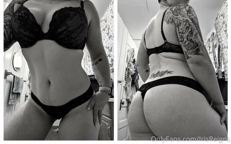 Naakte gelekte OnlyFans-foto van Irisreigns
