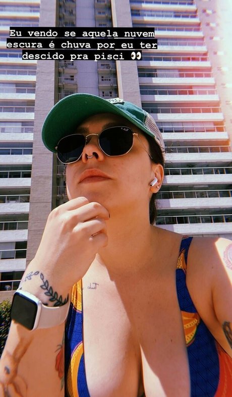 Naken lekkede OnlyFans-bilde av Pathy Dos Reis