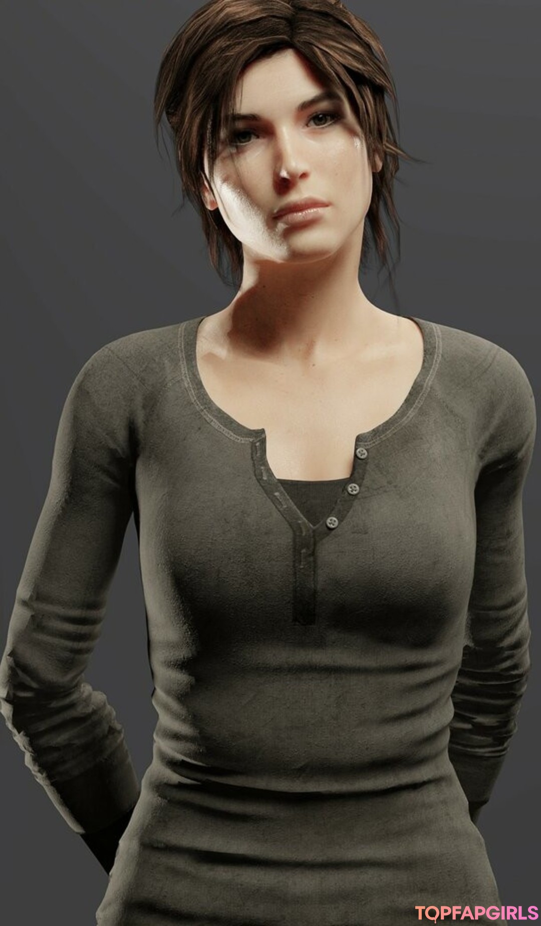 Naken lekkede OnlyFans-bilde av Tomb Raider Lara Croft #1166