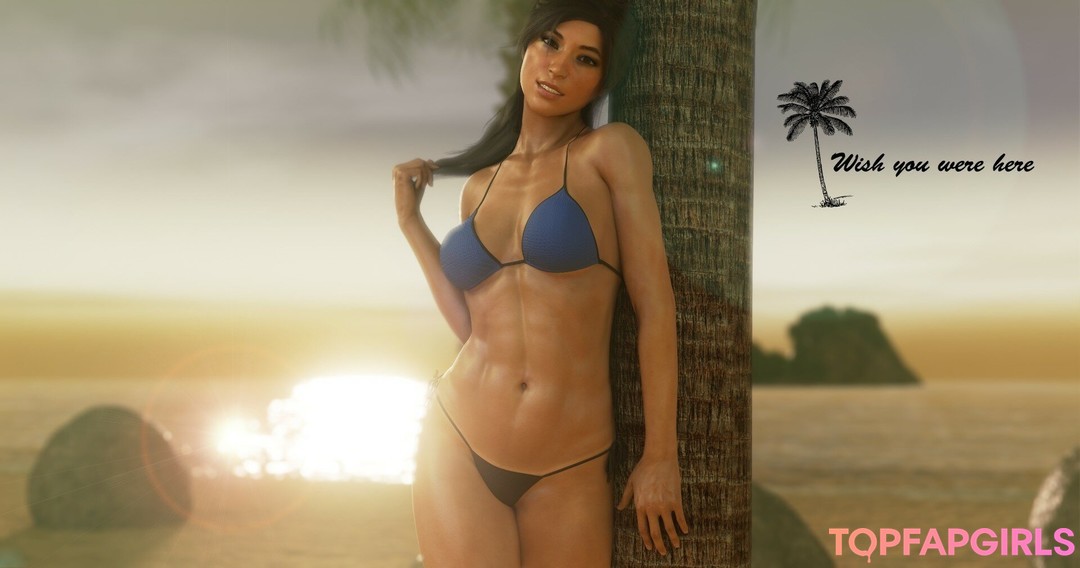 Naken lekkede OnlyFans-bilde av Tomb Raider Lara Croft #1348
