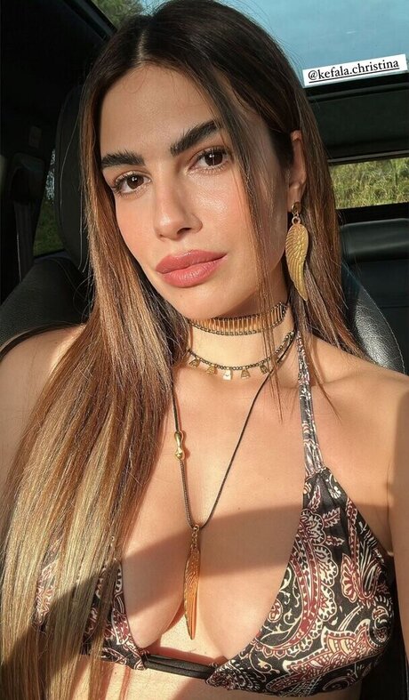 Naken läckt OnlyFans-bild av Kefalachristina