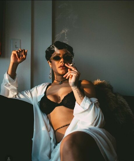 Naken läckt OnlyFans-bild av Iamsunnie