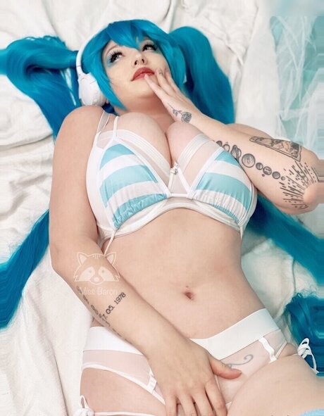 Foto nua vazada do OnlyFans de Missbaron