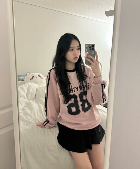 Naken läckt OnlyFans-bild av Saranghoe