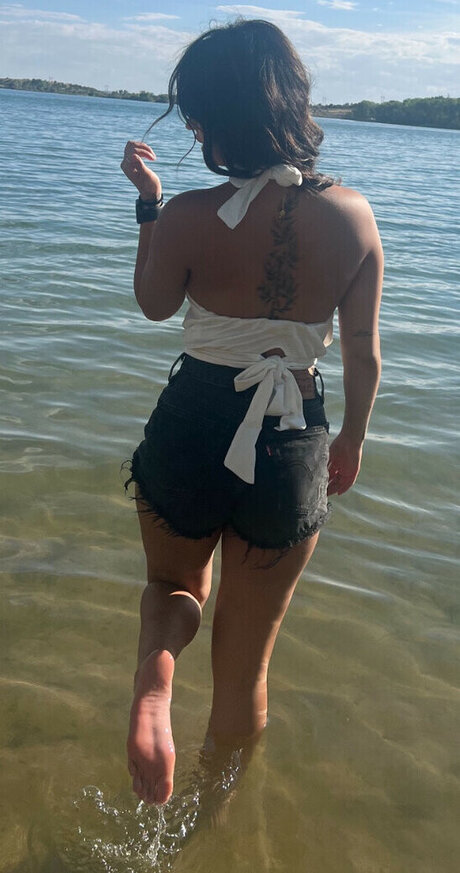 Naken läckt OnlyFans-bild av Arleigh Burke